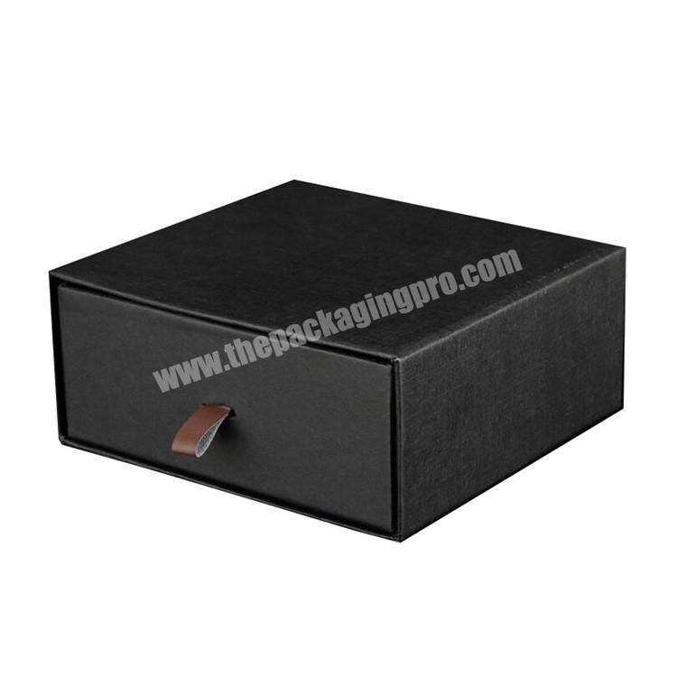 Custom Logo High Quality Sliding Style Cardboard Box Paper Packaging Gift Drawer Box