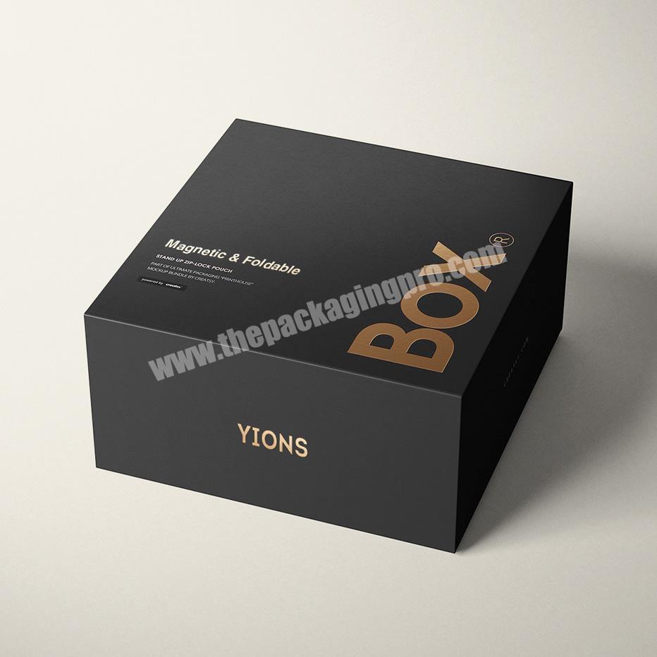 Custom Logo Premium Luxury Cardboard Paper Gift Magnetic Packaging Box