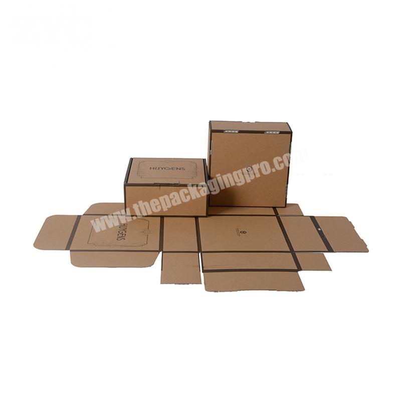 Custom Logo Printed Corrugated Paper Mailer Box Clothes Cardboard Shipping boxes
