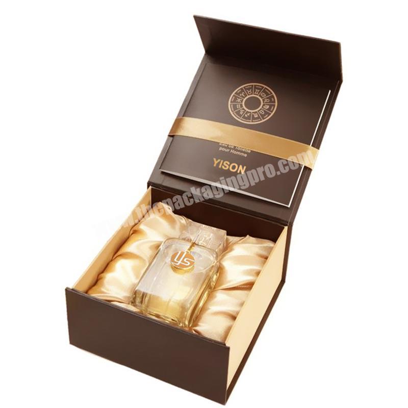 Custom Logo printing paper perfume bottle packaging box