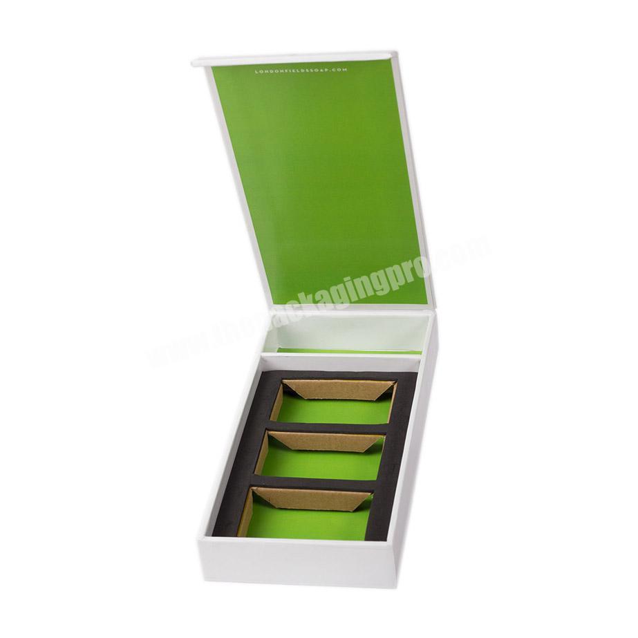 Custom Luxury Cardboard Soap Packing Paper Packaging Boxes With Inserts