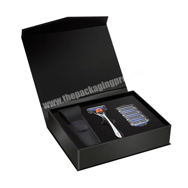 Custom Luxury Magnetic Safety Razor Packaging Box For Razor