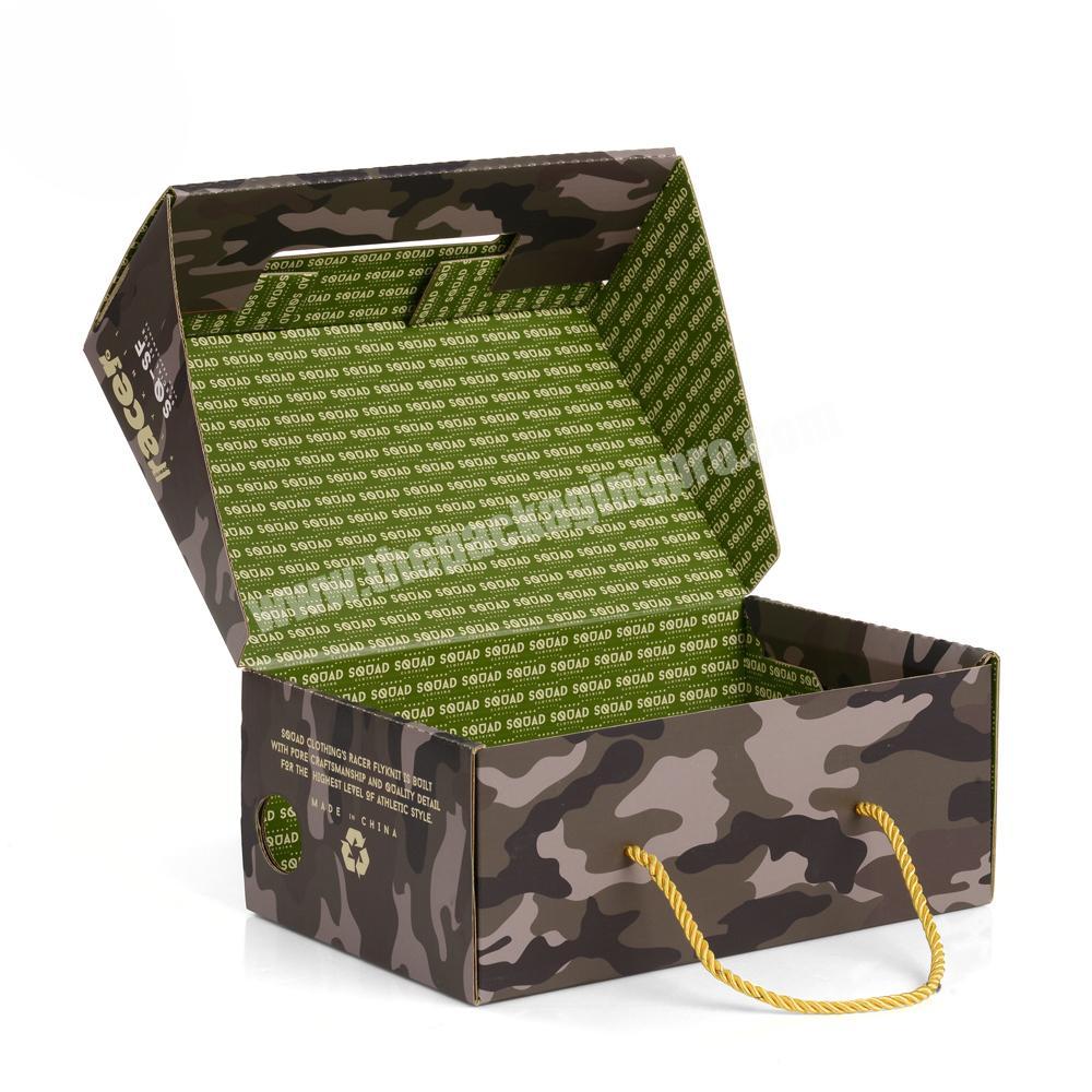 Custom Luxury Paper Cardboard giant folding sport shoe box custom shoe box with logo