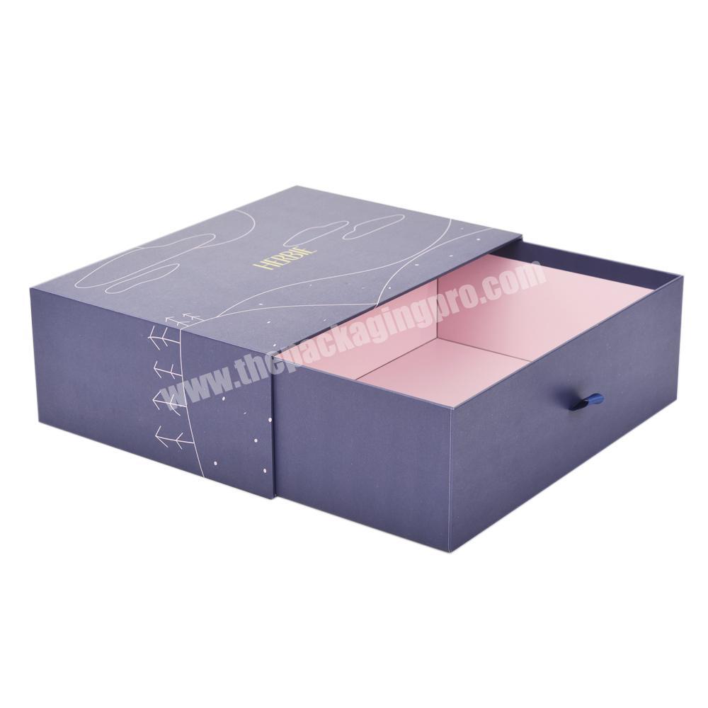 Custom Luxury Paper Draw Box Packaging Cardboard Drawer Gift Box For Shoe Packaging Box