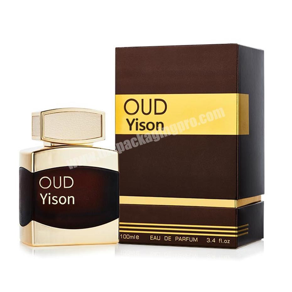 Custom Luxury Paper Empty Oud Perfume Bottle Bakhoor Gift Box Packaging Oud Box