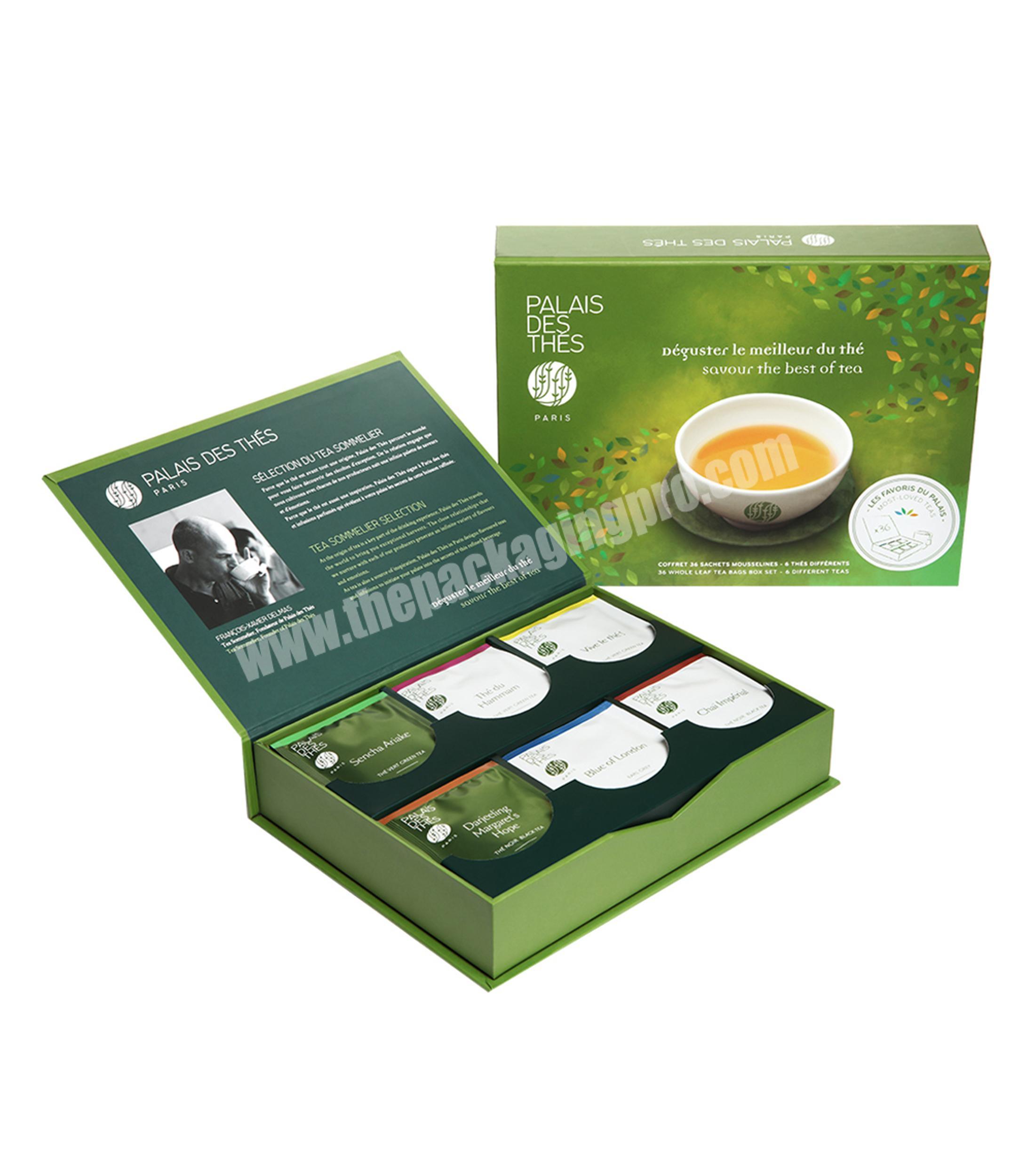 Custom Luxury Tea Packing Box Cartons Gift Box For Tea