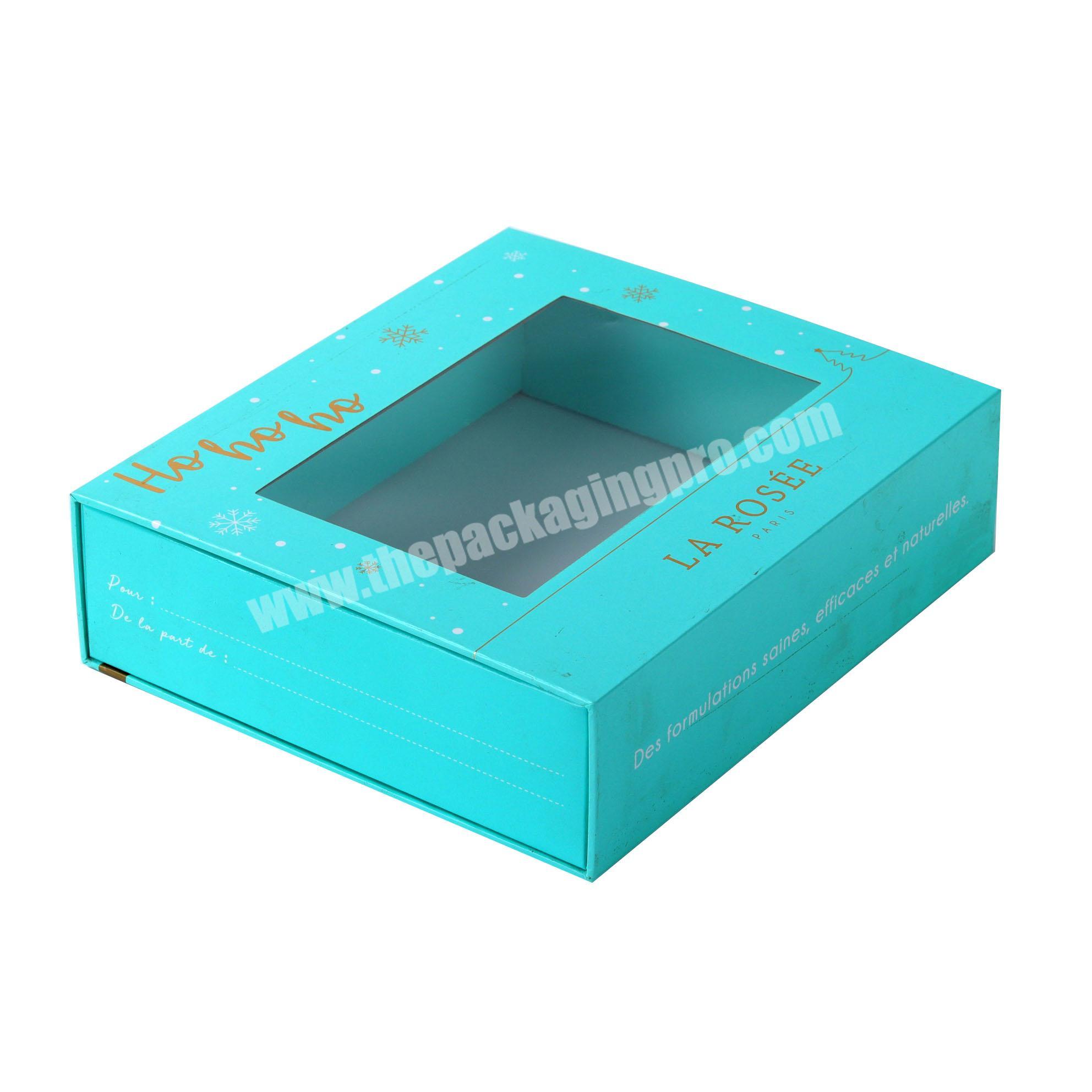 Custom Luxury White Rigid Thick Card Paper Gift Box