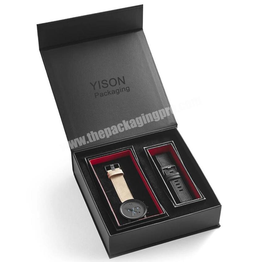 Custom Luxury caja de reloj Paper Cardboard Packing Wristwatch Watch Gift Box Watch Box Packaging Box For Watches