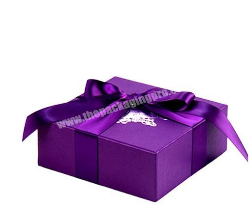 Custom Luxury chocolate cavity box with ribbon decoration,chocolate box valentine