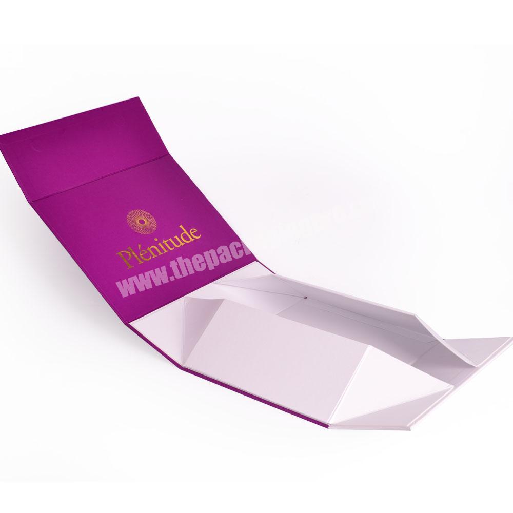 Custom OEM brand Foldable cardboard box for delicate gift/hand bags/purse/perfume print