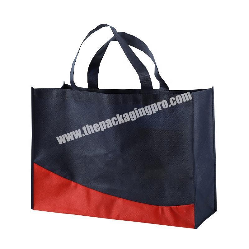 Custom Packaging Bag Clothing Bag Non Woven Stitching Color Boutique Bags Shopping