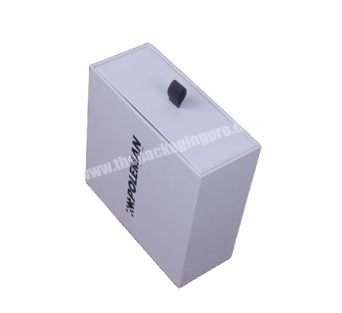 OEM unique logo cardboard small paper magnetic luxury custom jewelry box