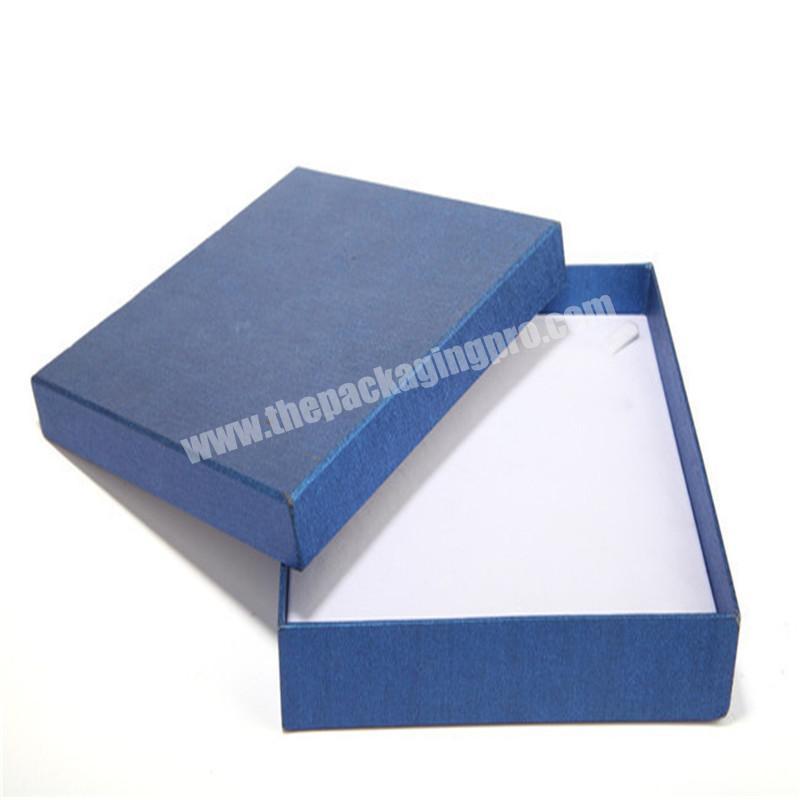 Custom  Paper Box Package Jewelry Packaging Box With Foam Insert