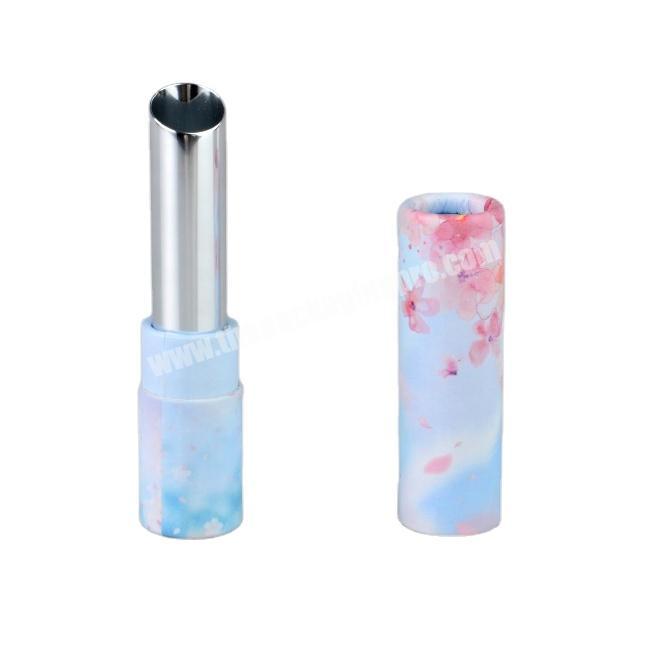 Custom Paper Packing Recyclable Test Tube Lipstick Packaging Box