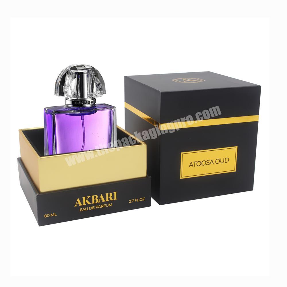 Custom Perfume Carton Packing Box Perfume Glass Bottle Packaging Box For Perfume Wholesale