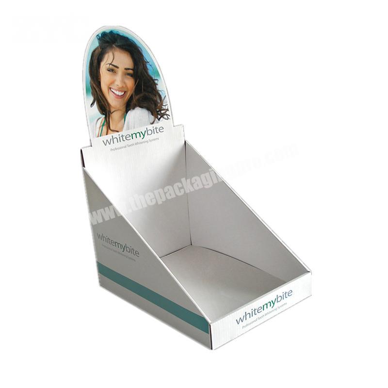 Custom Printed Cardboard Counter Display Box Paper PDQ Display