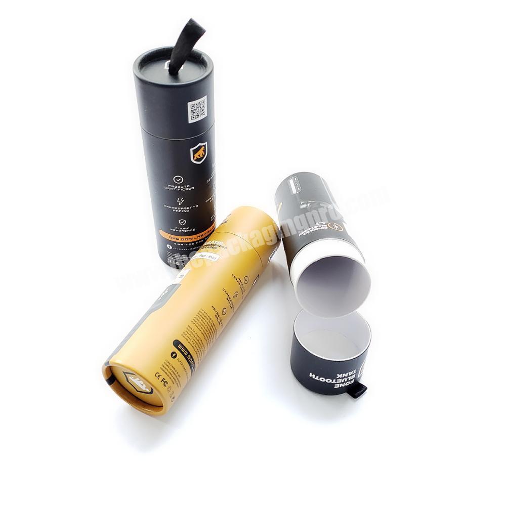 Custom Printed Eco Friendly Cosmetic Electronic Product Packing Paper Tubes