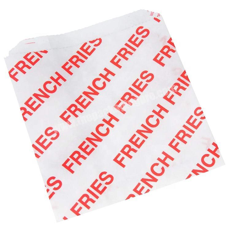 Custom Printed French Fries Packaging Bags