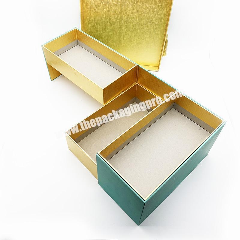 Custom Printed Luxury Paper Cardboard Folding Boxes Design Your Logo Packaging Magnetic Colorful  Gift Box
