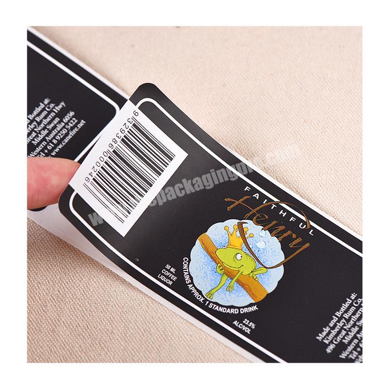 Custom Printed Product Stickers Waterproof Plastic Roll Adhesive Coated Paper Clothes Tag Label Sticker On Sale