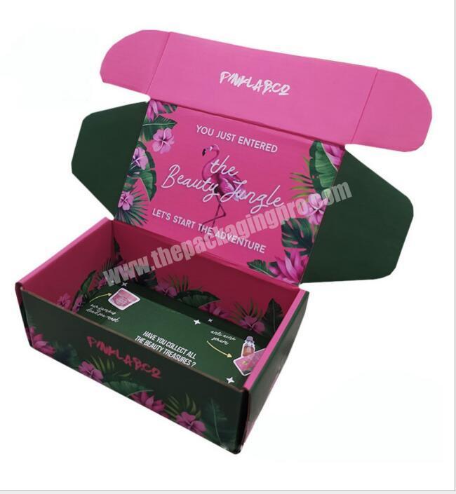 Custom Printed Unique Corrugated Shipping Boxes Custom Logo Packaging Cardboard Mailer Shipping Box