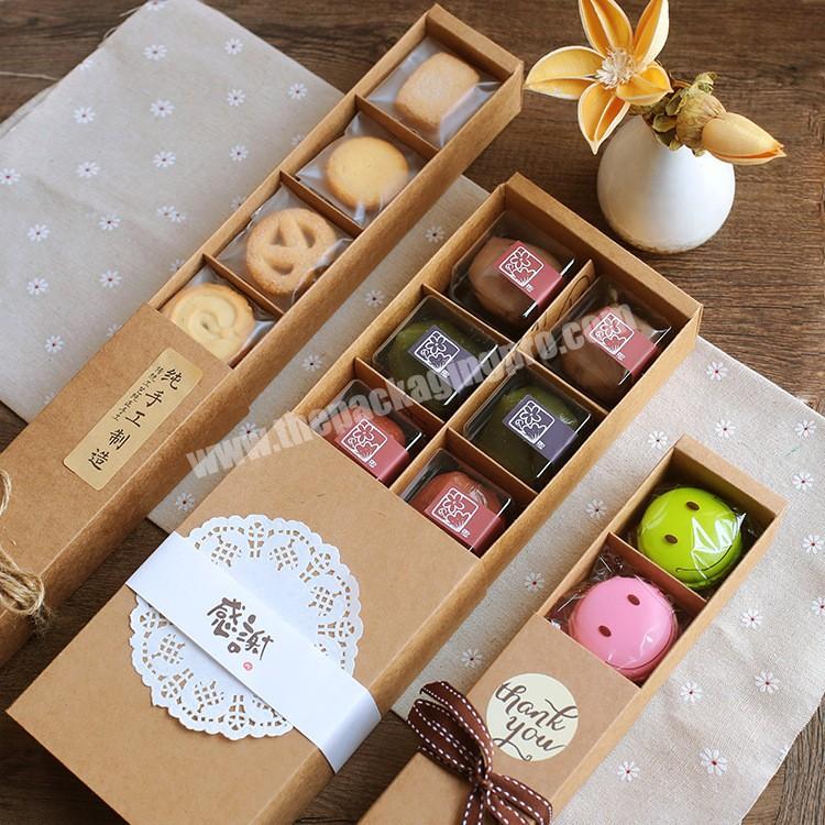 Custom Printing Bakery Biscuit Cookie Cake Packaging Paper Box