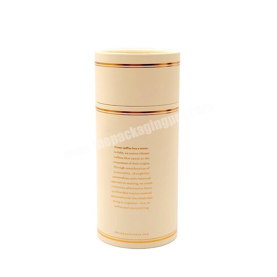 Custom Printing Cylinder Type Packaging Box Paper Tube For Gift Package