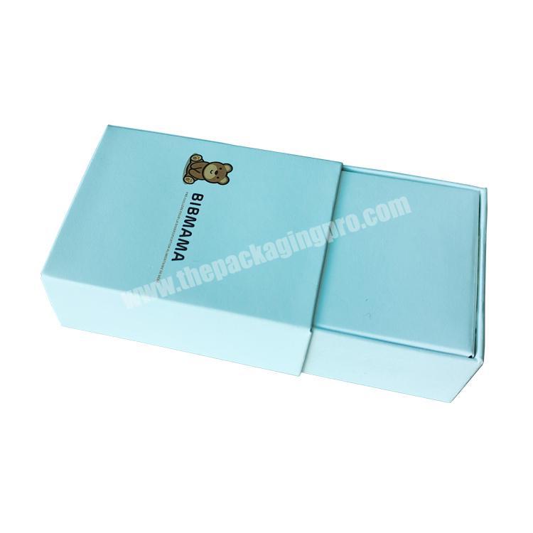 Manufacturer Custom Printing New Product White Small Sliding Paper Drawer Box Logo Simple Packaging Boxes Gift Packaging Paper Board