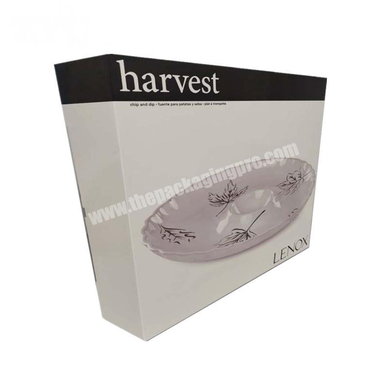 Custom Printing Paper Storage Cardboard Box for Plate Package