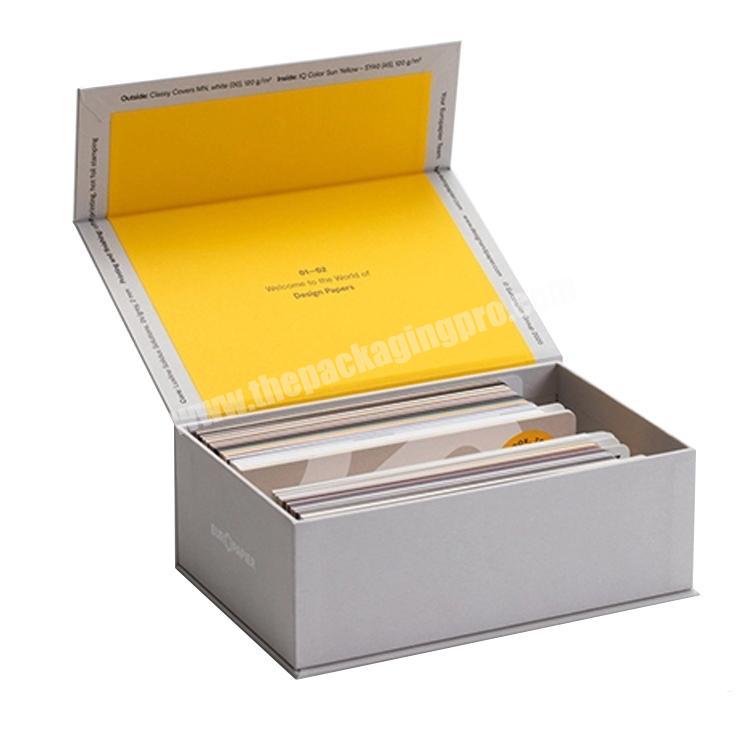 Custom Printing magnet business trading storage card packaging gift box