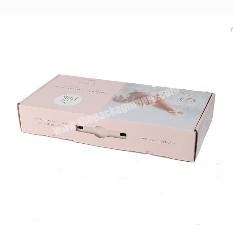 Custom Strong Corrugated Paper Electronic Accessories Packing Boxes with Blister