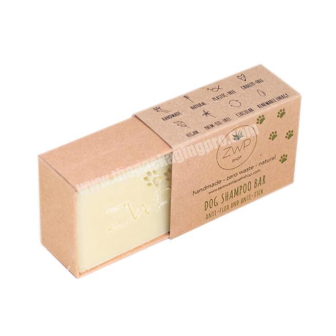 Custom Wholesale Carton Printed Drawer Kraft Paper Soap Packaging Box