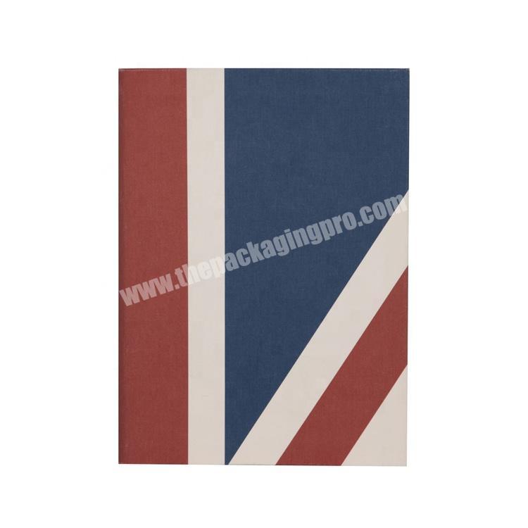 Custom branded promotional paper notebook with logo printing