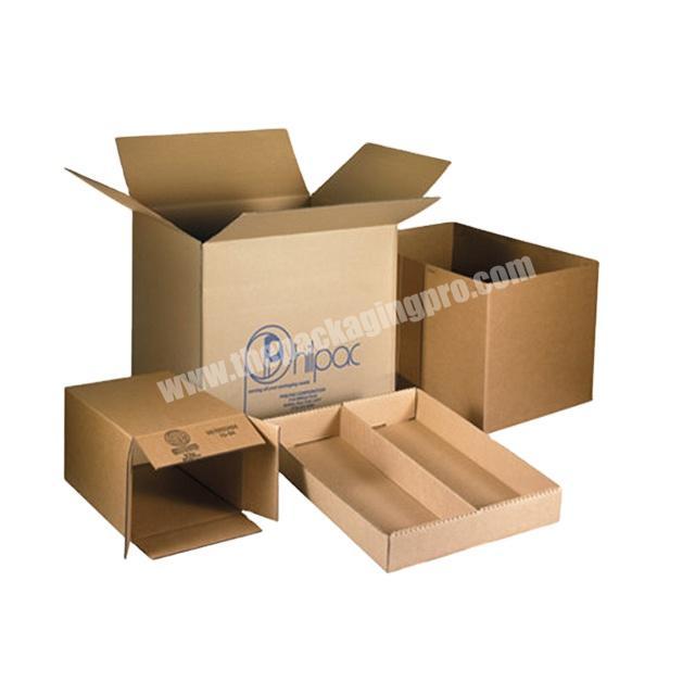Custom cardboard packaging mailing  moving shipping box corrugated box cartons