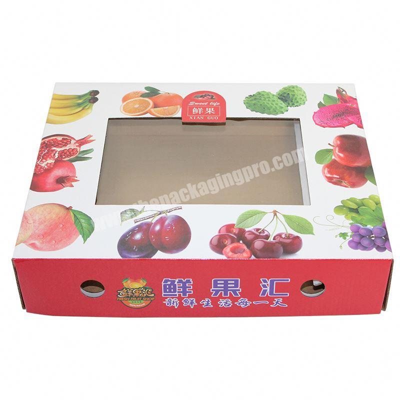 Custom disposable kraft paper lunch food takeaway fruit paper salad box