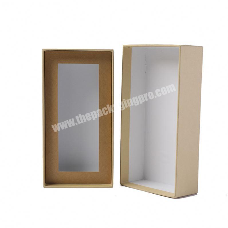 Custom gaming mouse art paper tray box packaging high quality PVC box