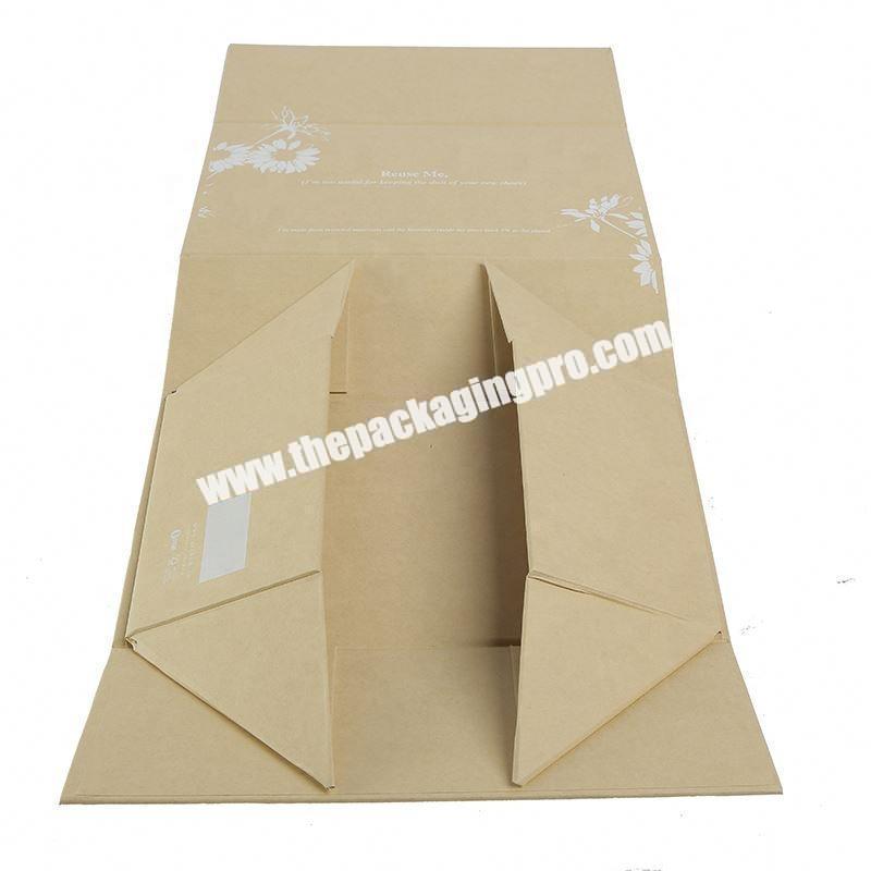 Eco friendly party baby gift toys packaging paper corrugated box with handle