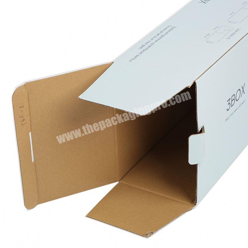 Custom high quality mobile phone battery packaging corrugated paper box with sleeve