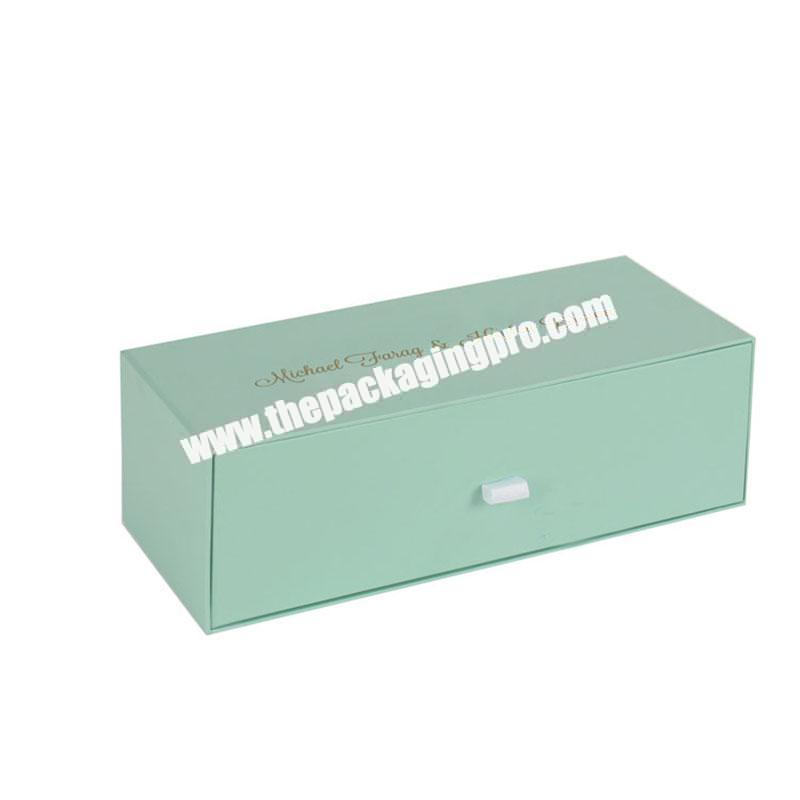 Custom hot stamping logo tea  box packaging tube embossing hard gift paper boxes cardboard boxes