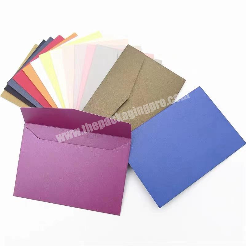 Custom kraft paper document file packing recycled envelope bags