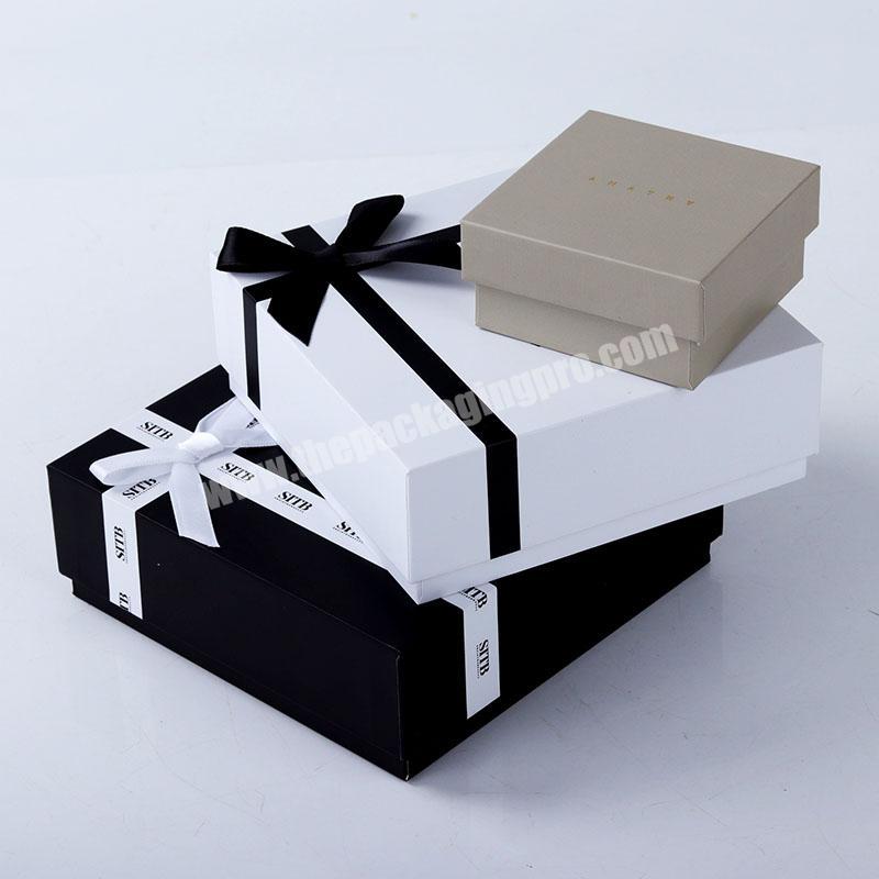 Custom logo Luxury design recycled Lipstick and perfume manicures gift box top and bottom box lid and base box
