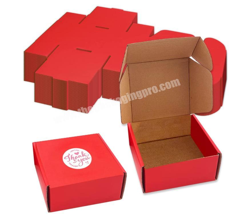 Custom logo Size customized corrugated cardboard packing box for Mailing and Gift