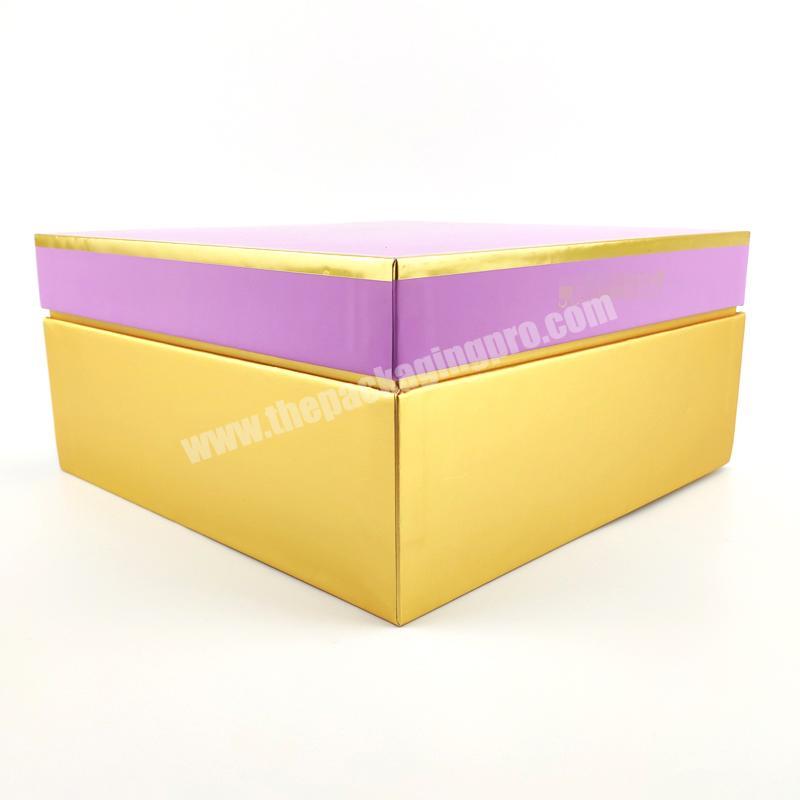 Custom logo design printing packaging cardboard box
