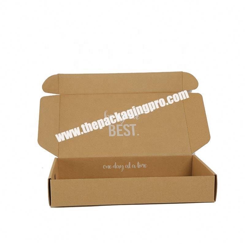 Luxury Pink Printing Folding Bra  Packaging Mailer Shipping Paper Box
