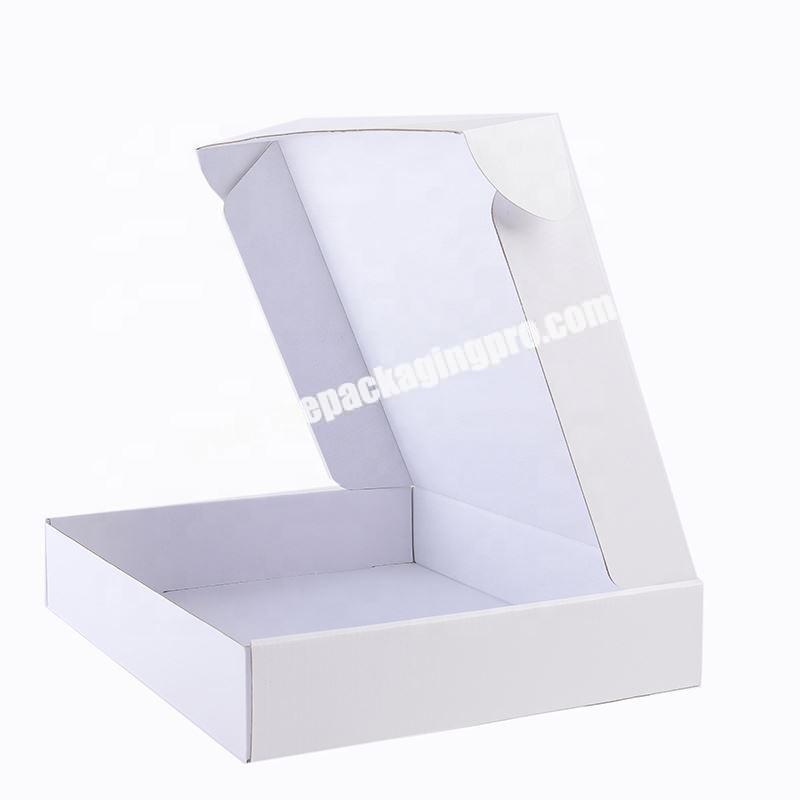 Customized logo square condiment corrugated paper packaging food packaging box