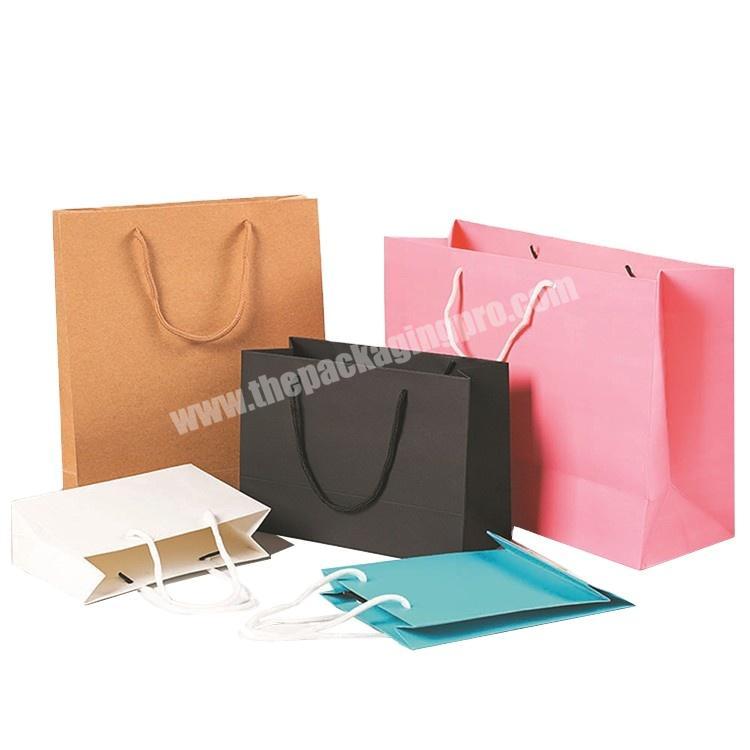 Custom logo printing luxury carton kraft paper grocery store eco-friendly oversized paper shopping bag