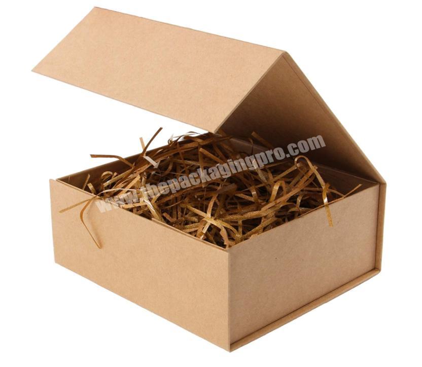 Custom logo small Gift Collapsible paper box magnetic for Presents