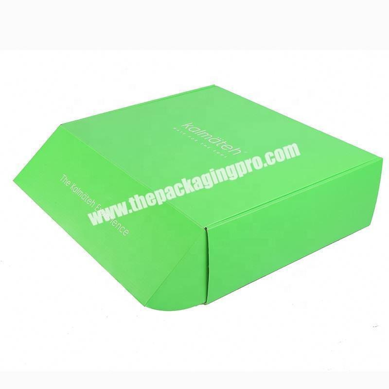 Custom fast food packaging box Kraft corrugated paper pizza shipping box