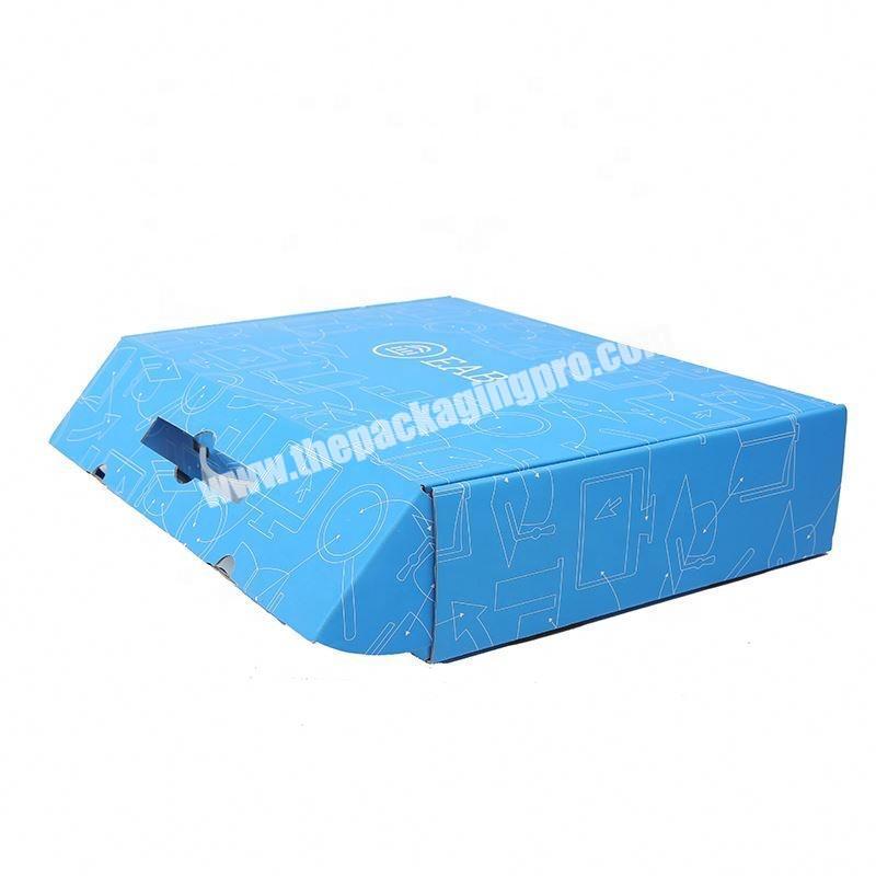 Customized Logo Black Matte Lamination Gold Hot Stamping Cosmetic Paper Box