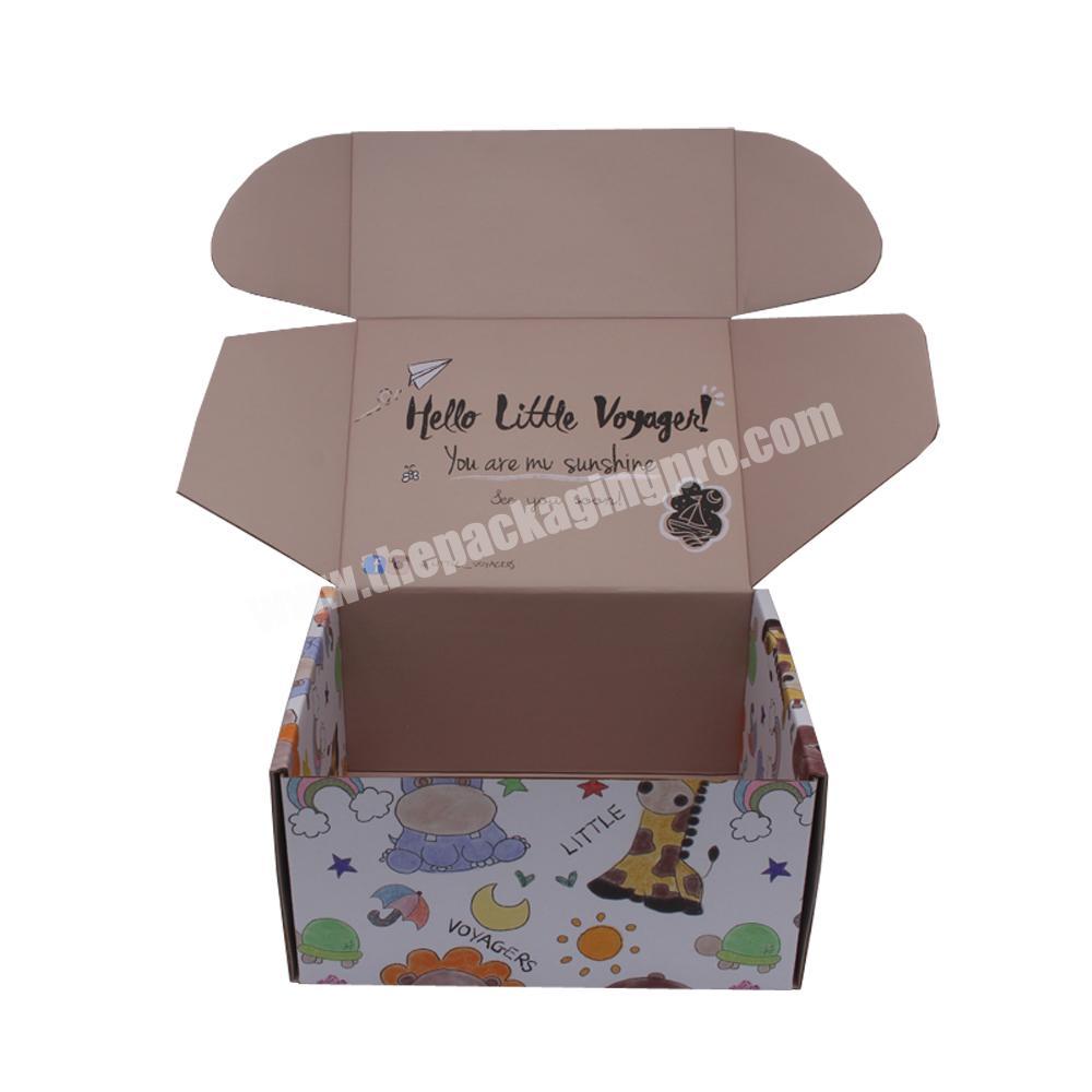 Custom paper toy package gift box packaging mailer box for kids toys
